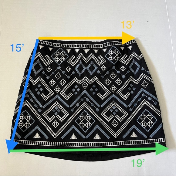 LULUS Jubilee Black Embroidered Mini Skirt - Picture 2 of 4